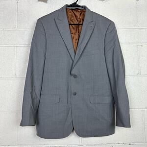 Jos. A Bank light gray slim fit suit coat blazer jacket 41R